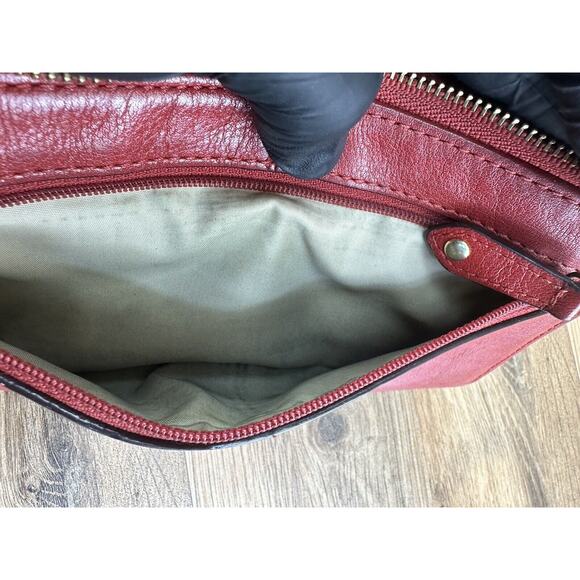 Coach Pink Large Leather Long Zip Around Accordion Wallet - Picture 6 of 8